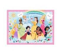 Ravensburger Puzzle Enfant 100 pièces XXL – Princesses Disney (Collection Paillettes) Dès 6 Ans