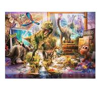 Puzzle 100 pièces XXL : Dinosaures dans la chambre