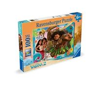 Ravensburger - Puzzle 100 pièces XXL - Explorer de Nouveaux Mondes - Disney | Fille ou garçon dès 6 ans - Puzzle de qualité supérieure - Carton épais et résistant - Pièces XXL