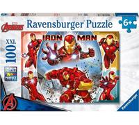 Puzzle 100 pieces XXL, Le puissant Iron Man / Marvel Avengers, 00013377, A partir de 6 ans, Ravensburger, MARVEL HEROS
