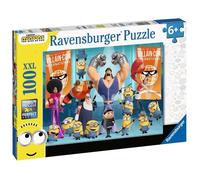 Ravensburger Puzzle enfant Gru et les Minions – Minions 2 – 100 pièces XXL dès 6 ans