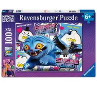 Ravensburger - Puzzle 100 pièces XXL - Le Duo Derpy et Sussie Kpop Demon Hunters - Multicolore - 6+