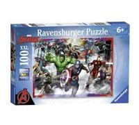 Ravensburger Puzzle 100 pièces XXL – Les plus grands héros Marvel Avengers