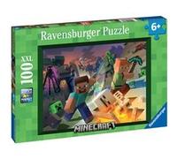 Puzzle 100 pièces XXL Ravensburger Monstres de Minecraft G