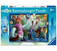 Ravensburger Puzzle Enfant Retour à Zootopie / Zootopie 2 100 pièces XXL Fille ou garçon dès 6 ans