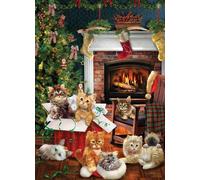 Puzzle 1000 chatons de Noël G3