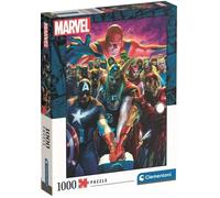 Clementoni Jeu de création et logique Marvel Avengers 39672 – Puzzle 1000 pièces – Dès 14 ans