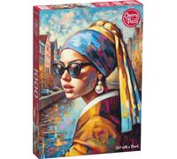 Puzzle 1000 elementów. Dziewczyna z perłą 30844 CherryPazzi