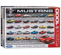 Eurographics Puzzle Ford Mustang Évolution – 1000 pièces – 68 x 49 mm
