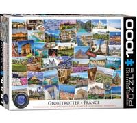 Puzzle 1000 elementów. Globtroter, Francja Eurographics
