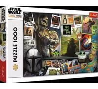 Trefl - Puzzle 1000 pièces - Star Wars Mandalorian Grog Collection - 10718 - Dès 12 ans