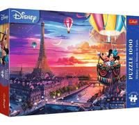 Trefl Puzzle Premium Plus Quality – Disney Mickey et Minnie à Paris – 1000 pièces