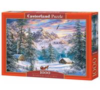 Castorland – Puzzle Mountain Christmas – Réf : 10614 – 1000 pièces