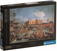 Clementoni Puzzle 1000 pièces Museum – Canaletto, Retour du Bucentaure au Môle – 39764