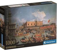 Clementoni - Puzzle 1000 pièces Canaletto (Museum Collection) 70 x 50 cm avec poster Éco-conçu