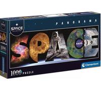 Clementoni Puzzle 39638 Panorama Space – 1000 pièces – Jeu de création et logique dès 14 ans