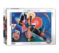 Puzzle 1000 elementów. Niebieski, Wassily Kandinsky Eurographics