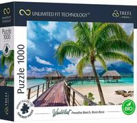 Puzzle 1000 elementów. Paradise Beach, Bora-Bora Trefl