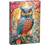 Puzzle 1000 elementów. Pikowana sowa 30776 CherryPazzi