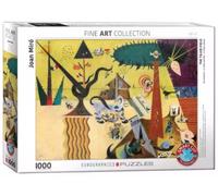 Eurographics - Puzzle - Joan Miro La Terre labourée - 1000 pièces - Multicolore