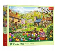 Puzzle 1000 elementów. Poszukiwanie wielkanocnych jajek Trefl