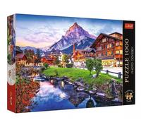 Trefl Puzzle Photo Odyssey Premium Plus – Village d’Oia, Santorin – 1000 pièces