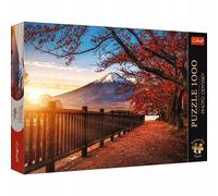 Trefl – Puzzle Photo Odyssey : Mont Fuji (Japon) – 1000 pièces – Premium Plus
