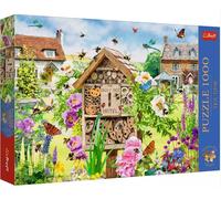 Trefl – Puzzle Tea Time : Maison pour les Abeilles – 1000 pièces – Premium Plus
