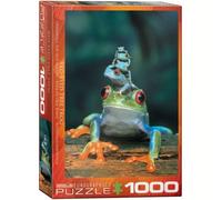 Puzzle 1000 elementów. Rodzinka żab Eurographics