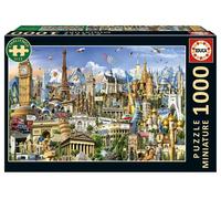 Puzzle 1000 elementów. Symbole Europy, miniatura Educa