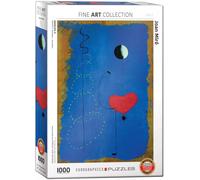 Eurographics Puzzle Fine Art Collection – Joan Miró La Danseuse II – 1000 pièces – Multicolore