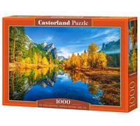 CASTORLAND Puzzle de 1000 pièces, Les trois frères, parc national de Yosemite, États-Unis, puzzle de paysage d'automne, puzzle de nature relaxante, puzzle pour adultes, Castorland C-105489-2