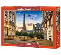 Castorland – Puzzle 1000 pièces – Promenade dans Paris au coucher du soleil