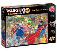 Wasgij Original 41, Restore Store! Puzzle de 1000 pièces pour Adultes - Puzzle Amusant, Stimulant et Casse-tête - Découvrez Le Puzzle - Carton 100% recyclé - 1000 pièces - Jumbo