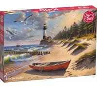 Puzzle 1000 elementów. Wybrzeże Morza Bałtyckiego 30998 CherryPazzi