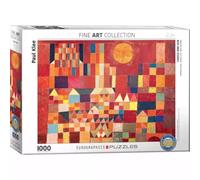 Eurographics Puzzle Paul Klee Castle and Sun – 1000 pièces, multicolore