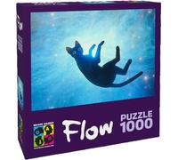 Puzzle 1000 Flow : Chat Noir GRANNA
