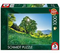 Puzzle 1000 Góra Ahorn, Szwajcaria Schmidt