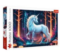 Trefl – Puzzle 1000 pièces Licorne Mystique – licorne multicolore, décor féérique, 14+