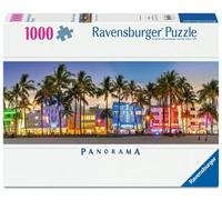 Puzzle 1000 Night Glow on Ocean Drive Panorama Ravensburger