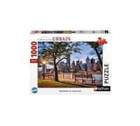 Nathan - Puzzle 1000 pièces - Manhattan au crépuscule - Adultes et Enfants dès 14 Ans - Puzzle de qualité supérieure - Encastrement Parfait - Collection Évasion - 12001530
