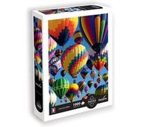 Puzzle 1000 p Paysage - Montgolfieres Multicolore G
