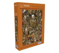 Gibsons Puzzle 1000 pièces Autumn Equinox – The Art File, bordure orange brûlé