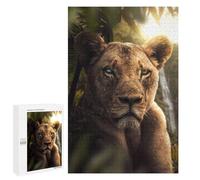 Puzzle 1000 PCS Blind Lioness Puzzles pour Adultes, Jouet, Décoration Murale, Cadeau d'anniversaire, Idéal pour Toute La Famille 1000 PCS