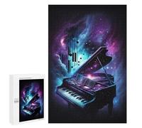 Puzzle 1000 PCS Cosmic Piano Melody Puzzles pour Adolescents Course De Vitesse Manuelle Activités Amusantes À La Maison Jeu Stimulant Et Jeu en Famille 1000 PCS