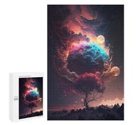 Puzzle 1000 PCS Cosmic Tree of Dreams Puzzles pour Adultes, Jouet, Décoration Murale, Motif À Assembler, Idéal comme Cadeau pour Toute La Famille 1000 PCS