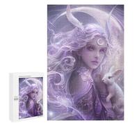 Puzzle 1000 PCS Enchanted Moonlit Fantasy Art -1 Puzzles pour Adultes - Cadeau d'anniversaire - Jeu Difficile Et Stimulant - Cadeaux