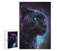 Puzzle 1000 PCS Galactic Leopard Portrait-6 Puzzles pour Adolescents - Anti-Stress - Défi Éducatif - Idée Cadeau Et Anniversaire Unique 1000 PCS