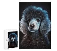 Puzzle 1000 PCS Galactic Poodle Celestial Companion Puzzle pour Adolescents Améliorez Votre Mémoire Entraînez Votre Cerveau Et Vos Mains Jouets Addictifs pour Cultiver La Patience 1000 PCS