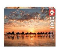 Puzzle 1000 pcs Golden sunset on Cable Beach Australie Multicolore G